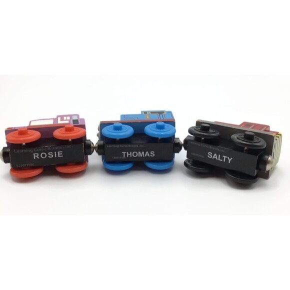 Thomas & Friends Early Engineers Engines Lot Salty Rosie Wooden Railway Trains - Picture 6 of 7